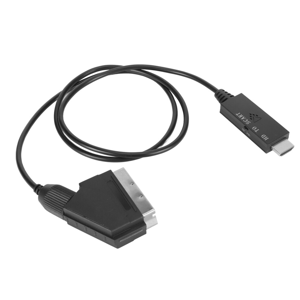 Hd Multimedia Interface To Scart Cable Support Pal Ntsc Hd To Scart Converter Adapter Cable For Tv Vhs Vcr Dvd 8421315446697