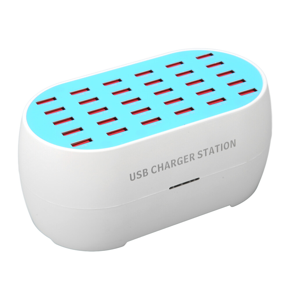 30 Port Usb Charging Station Smart Charging Recognition 160W Usb Charger For Multiple Devices Travel Gatherings Schools Shopping Malls Hote 4651315449204