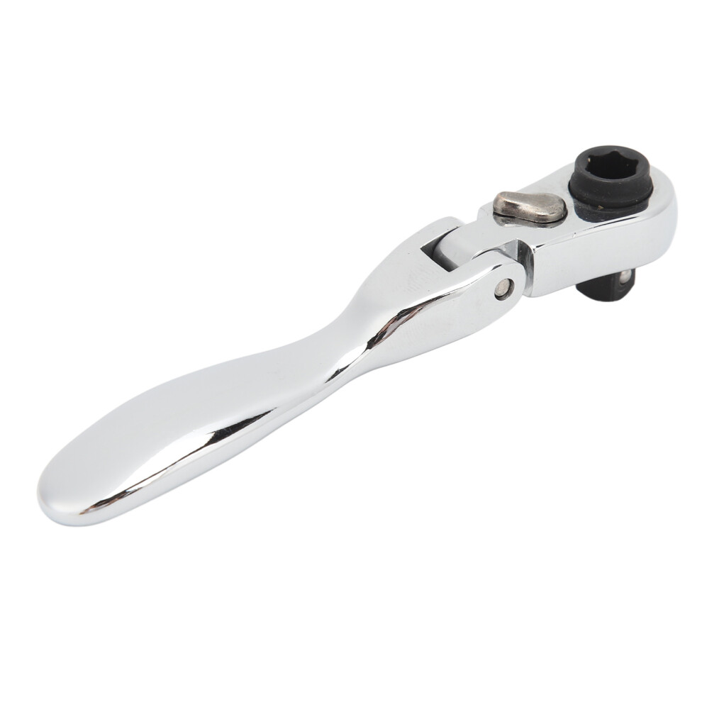 Ratchet Wrench Stubby Spanner Double Heads Repair Tool Both Way Rotatable Wrench Socket Bit Driver