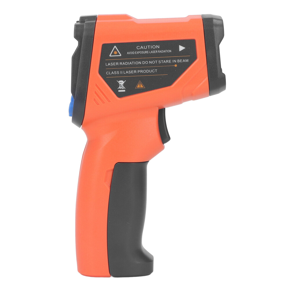 Infrared Thermometer Handheld Non Contact High Accuracy Backlit LCD Screen Industrial Temperature Gun