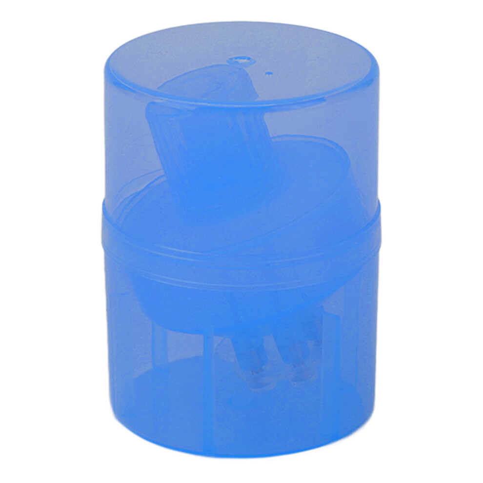 Scalp Applicator Comb Massaging Hair Treatment Alloy Portable Medicine Scalp Empty Comb for Women Blue