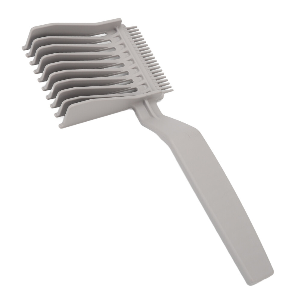 Unisex Professional Curved Positioning Comb Portable Hairdressing Tool Haircut Clipper Comb For Barber
