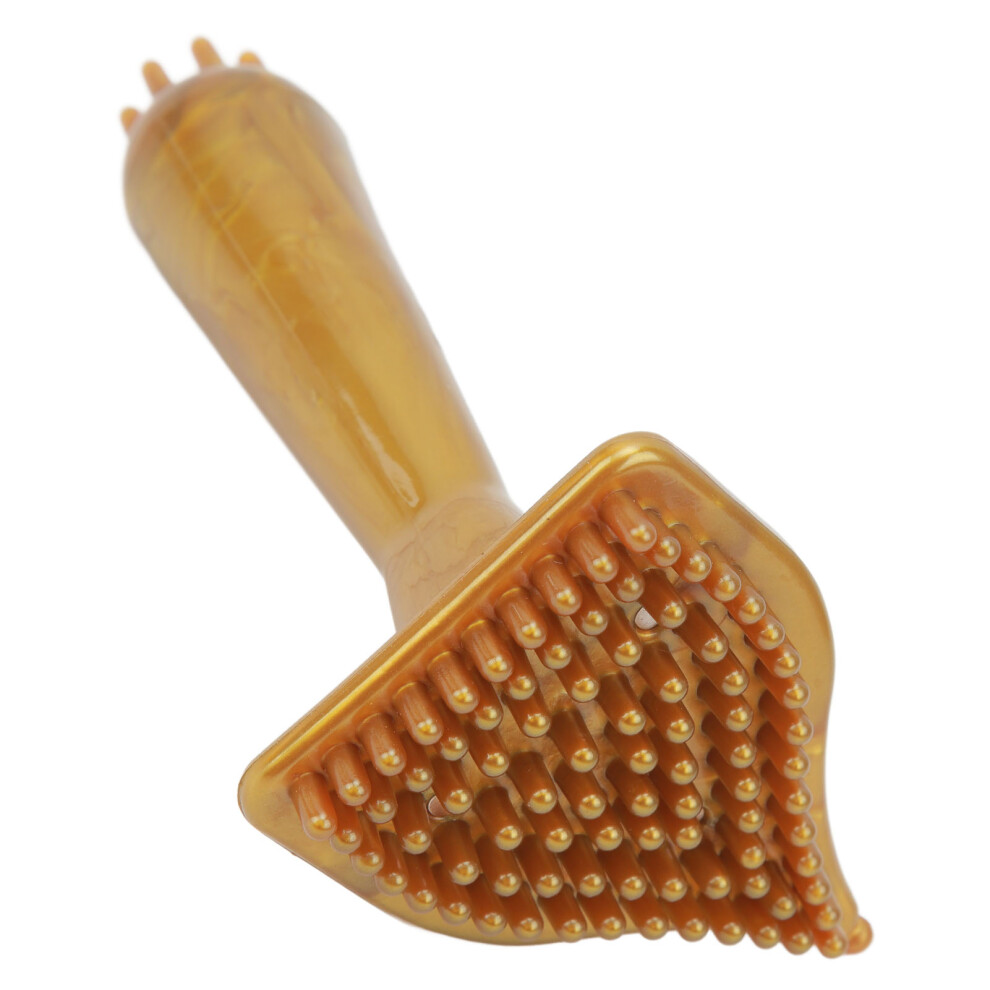 Triangle Meridian Massage Brush Exfoliating Strong Magnetic Meridian Brush for Waist Belly