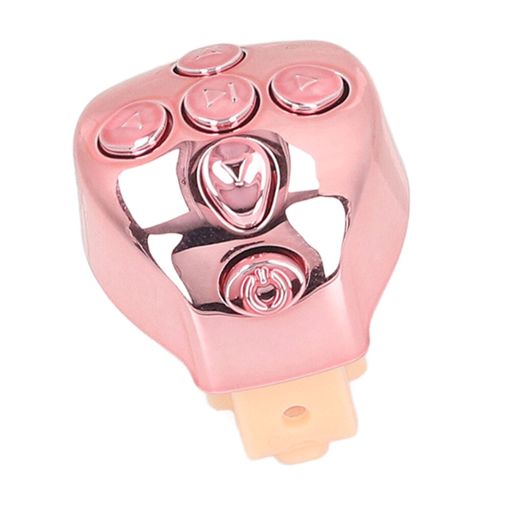 Bluetooth Remote Control Scrolling Ring App Page Turner Camera Remote Shutter Selfie Button For Cell Phone Rose Gold 4671315456378