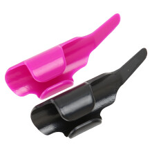 6pcs Sewing Fingerthing Pusher Adjustable Safe Accurate Fingerthing Thread Controller for All Ironing Station Black Purple