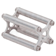 Silberbürstenmotor Cross Mount aus Aluminiumlegierung, X-Form, feststehender Halter für 4045