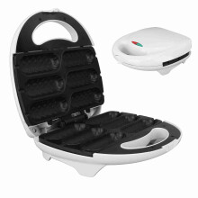 750W Waffle Corn Dog Maker Non Stick Corn Dog Machine Makes 6 Mini Corn Dogs At Once EU Plug 220-240V