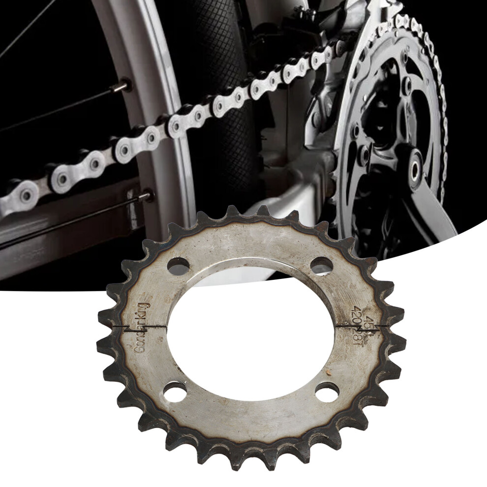 Steel 420 28 Tooth Split Sprocket For Scooters Bicycles Atvs Motorcycles Off Road Vehicles 8401315462057