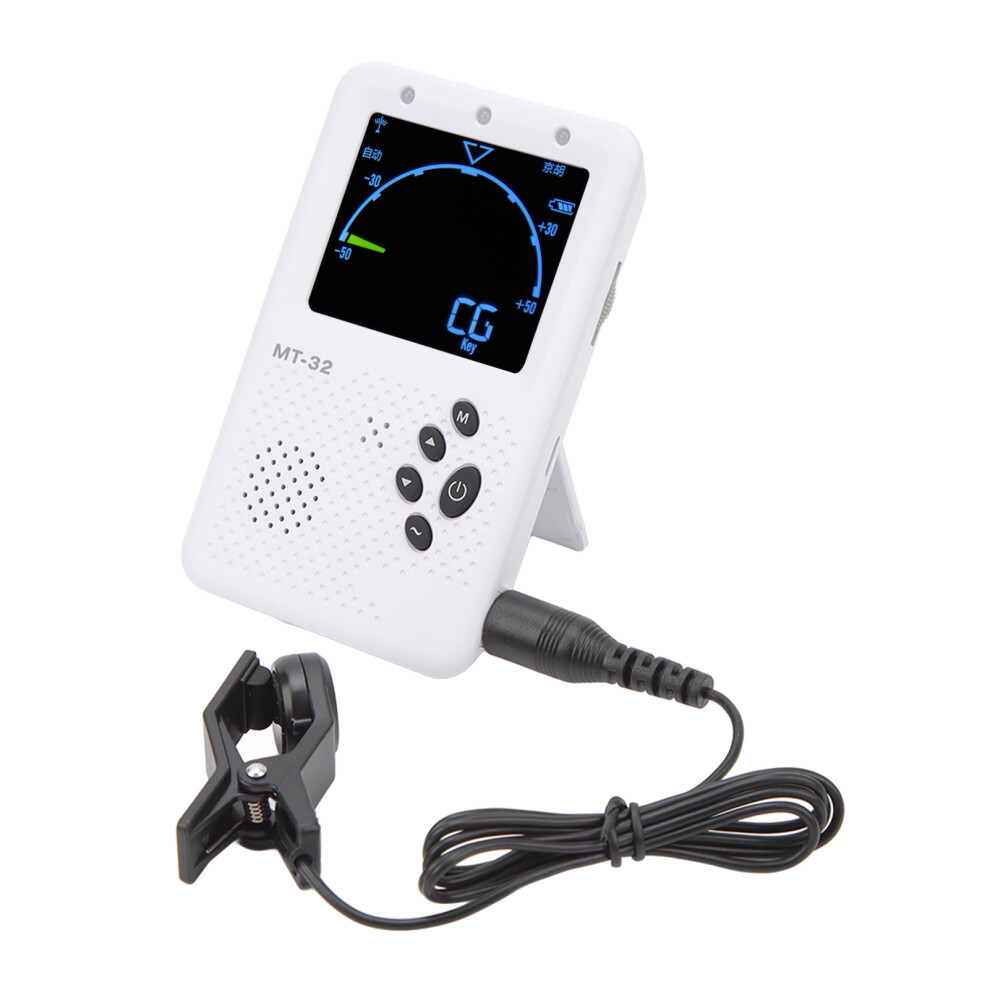 Metronome Tuner Rechargeable 3 In 1 Digital Metronome Tuner Tone Generator For Pipa Guzheng All Instruments