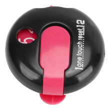 Golf Punktestand-Zähler Cap Clip Pink & Schwarz, leicht, 4g, 3x3x1,4cm