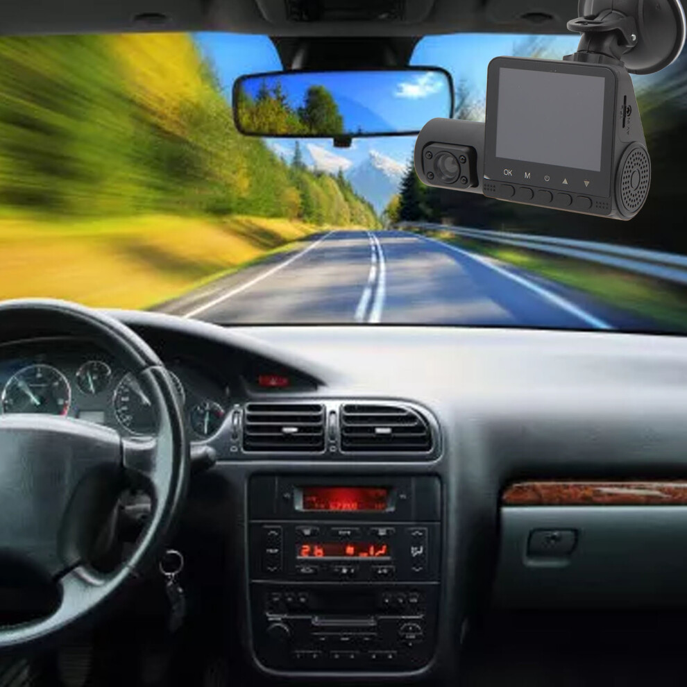 3 Channel Dash Cam 1080P Three Way Triple Car Camera Night Vision Loop Recording Driving Recorder 9451315463959