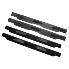 4pcs Barbecue Wind Screen Professional Portable Stainless Steel Grill Wind Guard for Camping Picnic BBQ Cooking