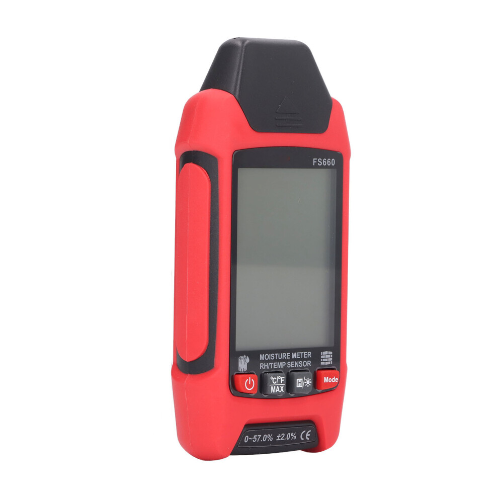 Wood Moisture Meter Digital Display High Accuracy Easy To Operate Portable Firewood Humidity Tester 4061315471073