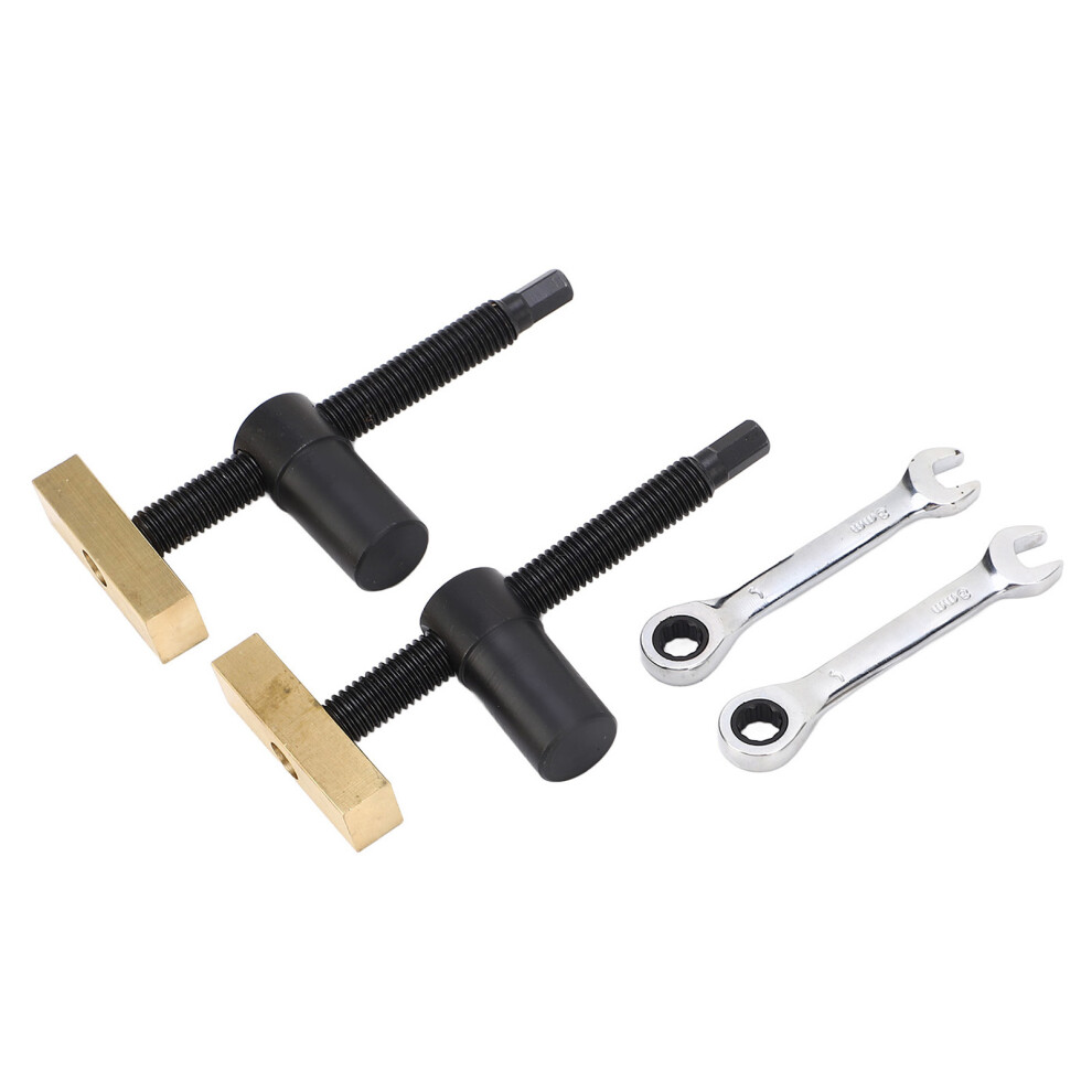 Woodworking Desktop Clip Stainless Steel Brass Block Bench Dog Clamp Workbench Fast Fixed Clip Black 20Mm/7.9In 5011315473163