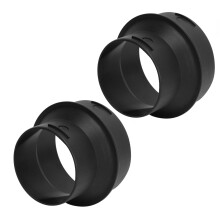 1pair Parking Heater Adapter Tube 60 to 75MM Heater Ducting Pipe Joiner Connector for Webasto Heater