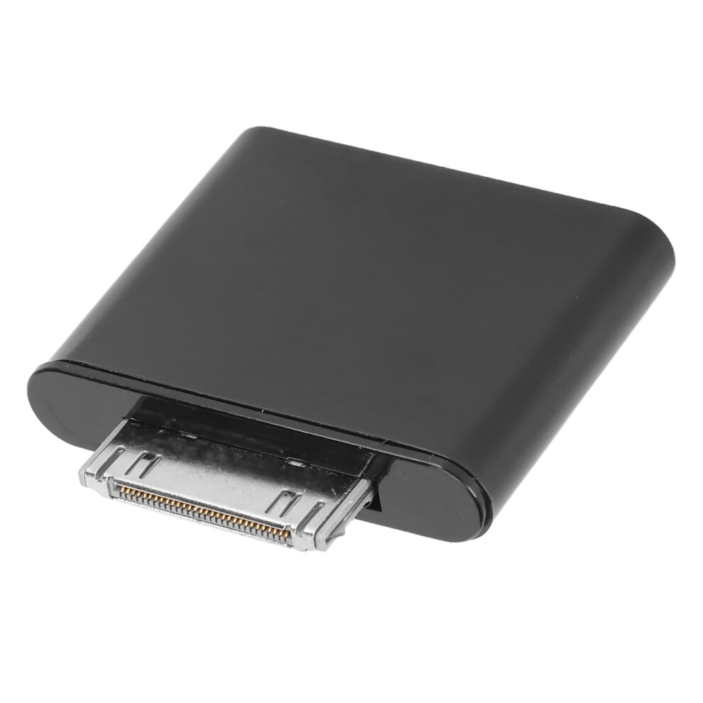 30 Pin Bluetooth Adapter Plug And Play Drive Free Wireless Bluetooth Sound Dongle Adapter Transmitter Black 9431315474735