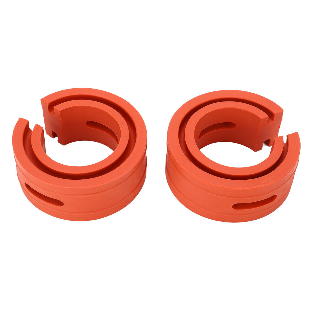 2Pcs Car Shock Absorber Buffer C Type Reduce Noise Anti Vibration Springs Bumpers Cushion Universal 5041315475669