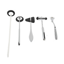 5pcs Neurological Hammer Medical Instrument Set with Pinwheel Zinc Alloy Diagnostic Percussion Hammer Set