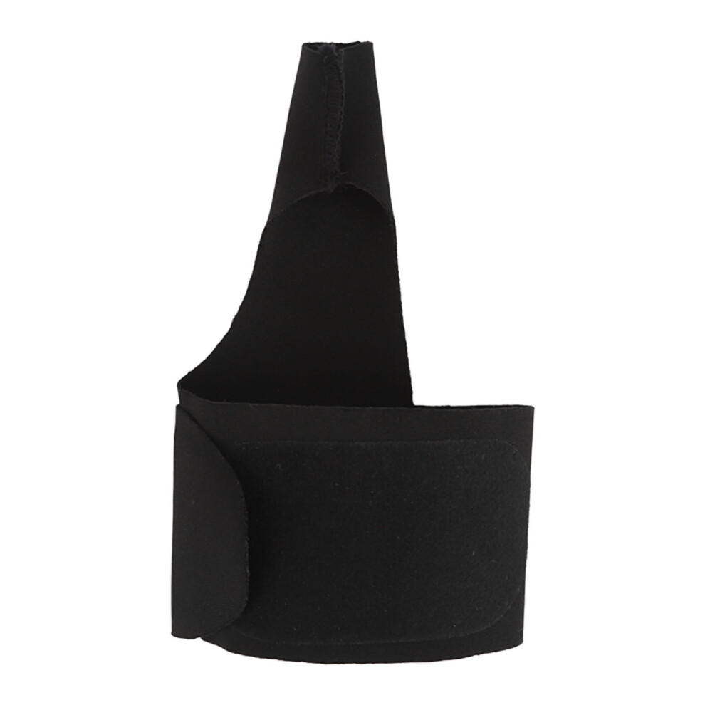 Black Thumb Support Brace Lightweight Breathable Adjusted Thumb Wrist Guard For Sports Right Hand