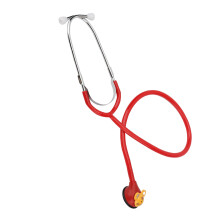 Pediatric Clinician Stethoscope Kid Friendly Cartoon Animals Ultra Thin Fiber Diaphragm Monitoring Stethoscope
