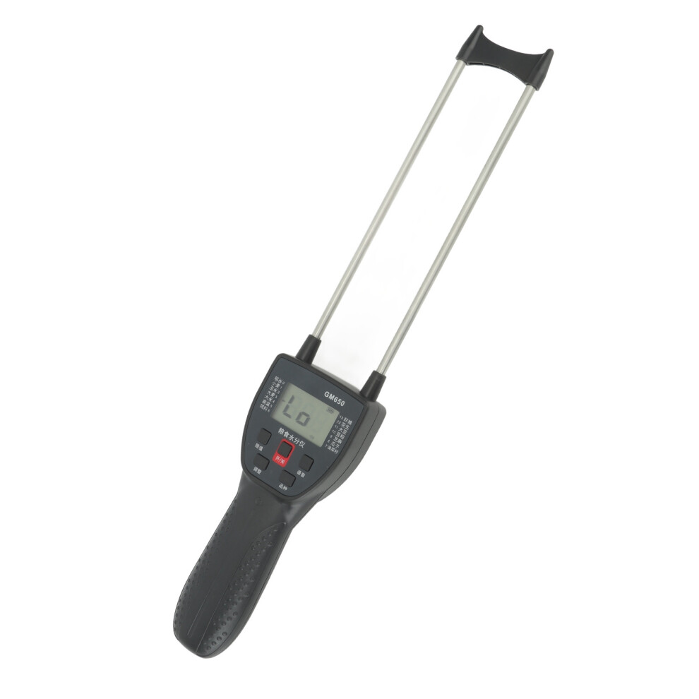 Digital Lcd Grain Moisture Meter Dual Probe Backlight Grain Moisture Tester With Voice Prompt For Beans Rice Wheat Corn 7631315486802