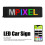 Flexible LED Car Screen Bluetooth App Control 16x64 Custom Text Pattern Programmable Advertising LED Sign USB 5V 12