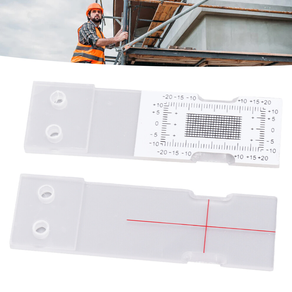 Gap Measuring Instrument Acrylic Building Wall Standard Crack Monitor Corner Crack Comparison Caliper 8261315492221