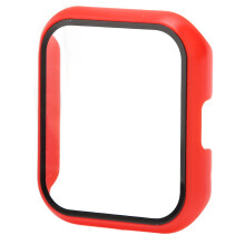 Tempered Glass Watch Screen Protector Full Coverage Screen Protective Cover for Realme Watch 2 Pro Red