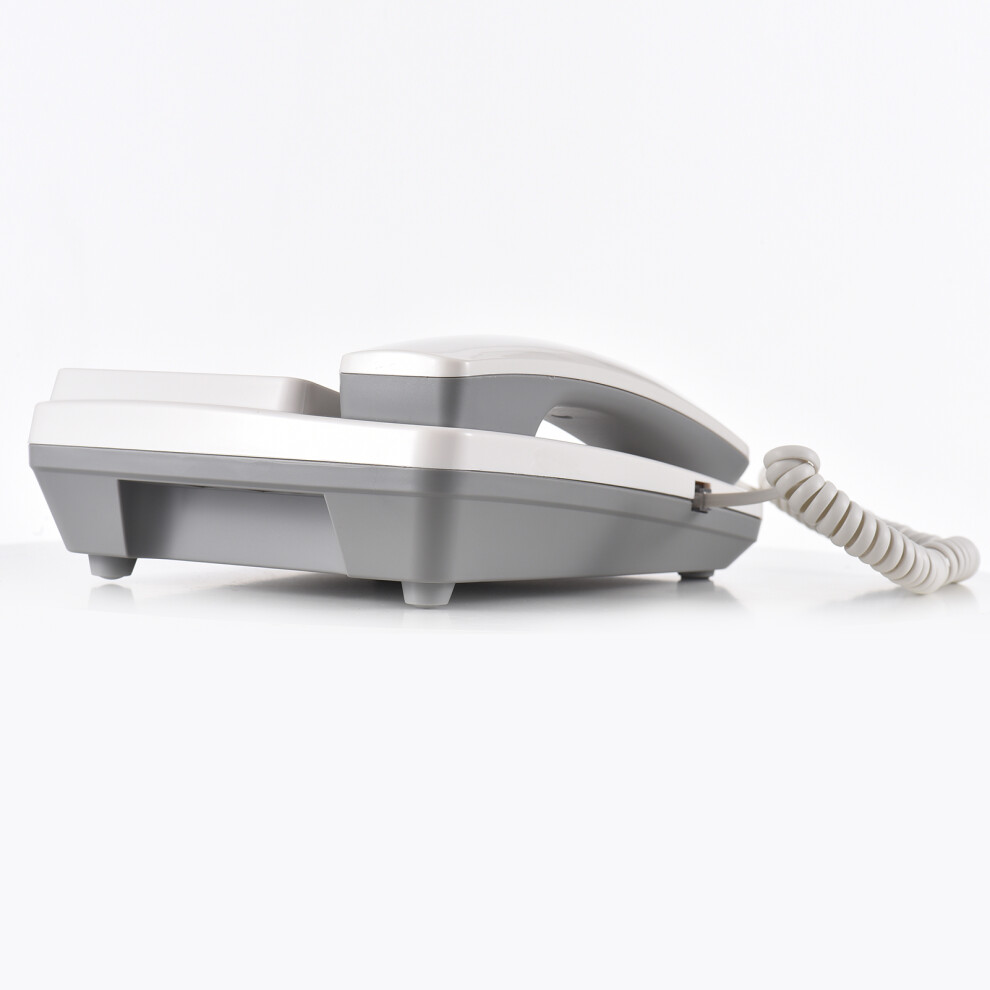 Desktop Corded Landline Phone Big Button Corded Telephone For Elderly Seniors Phone With Lcd Display Flash/ Redial/ Hands Free Functions Du 4921315499128