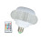 Smart LED Light Bulb Wireless Bluetooth Light Bulb Speaker E26 E27 RGB Color Changing Light Bulb With 24 Keys Remote Control 16