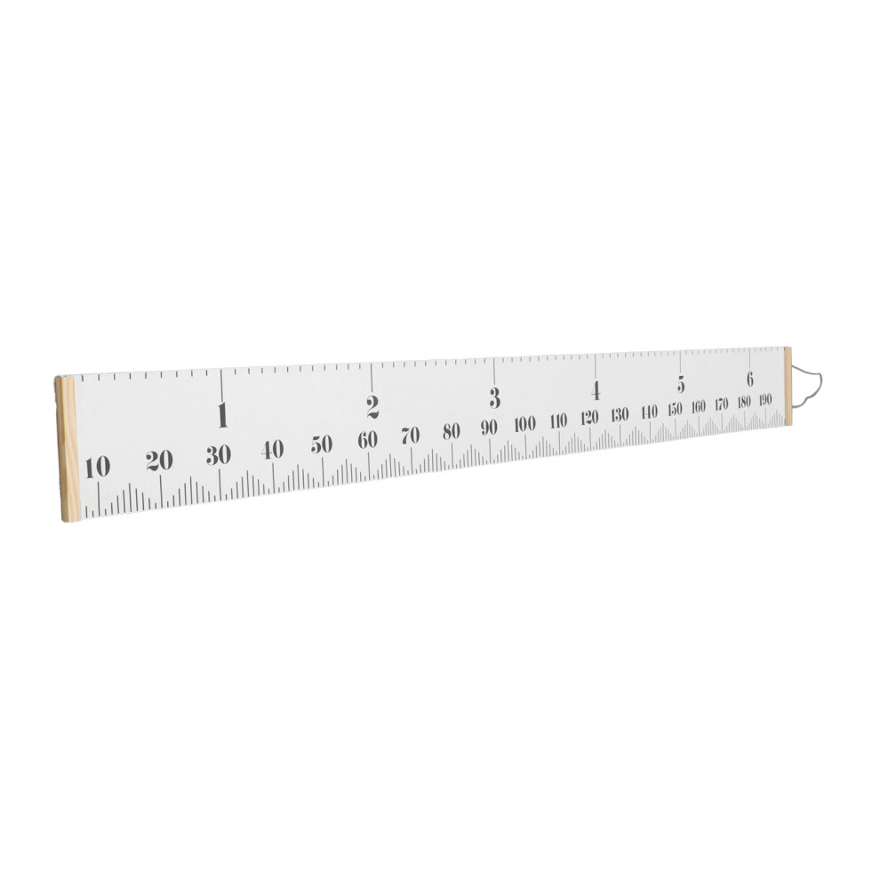 Kids Growth Chart Accurate Baby Height Growth Chart Ruler Removable Canvas Wall Hanging Measurement Chart For Home Classic White