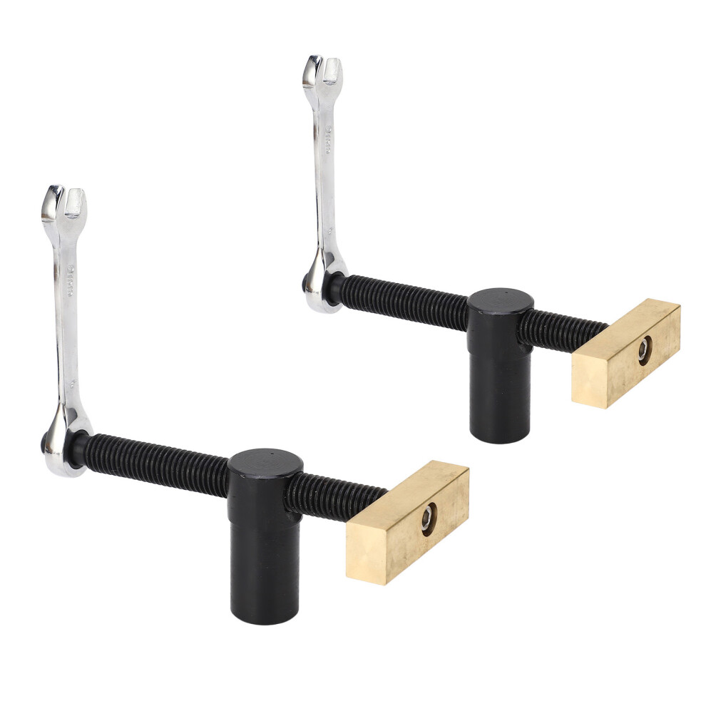 Woodworking Desktop Clip Set Adjustable Stainless Steel Brass Workbench Fast Fixed Clamp Fixture Tool Black 20Mm 8701315498699