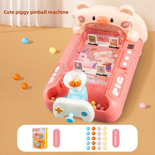 (Pig) Dinosaur Cartoon Themed Pinball Machine Children Hand ...