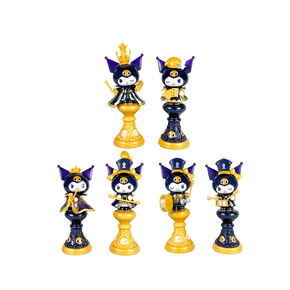 (Kuromi Bag) Sanrio Chess Kuromi Piece Pvc Model With Music Designs For Hobbyists Decor And-image-OPC-PHR859T-NEW