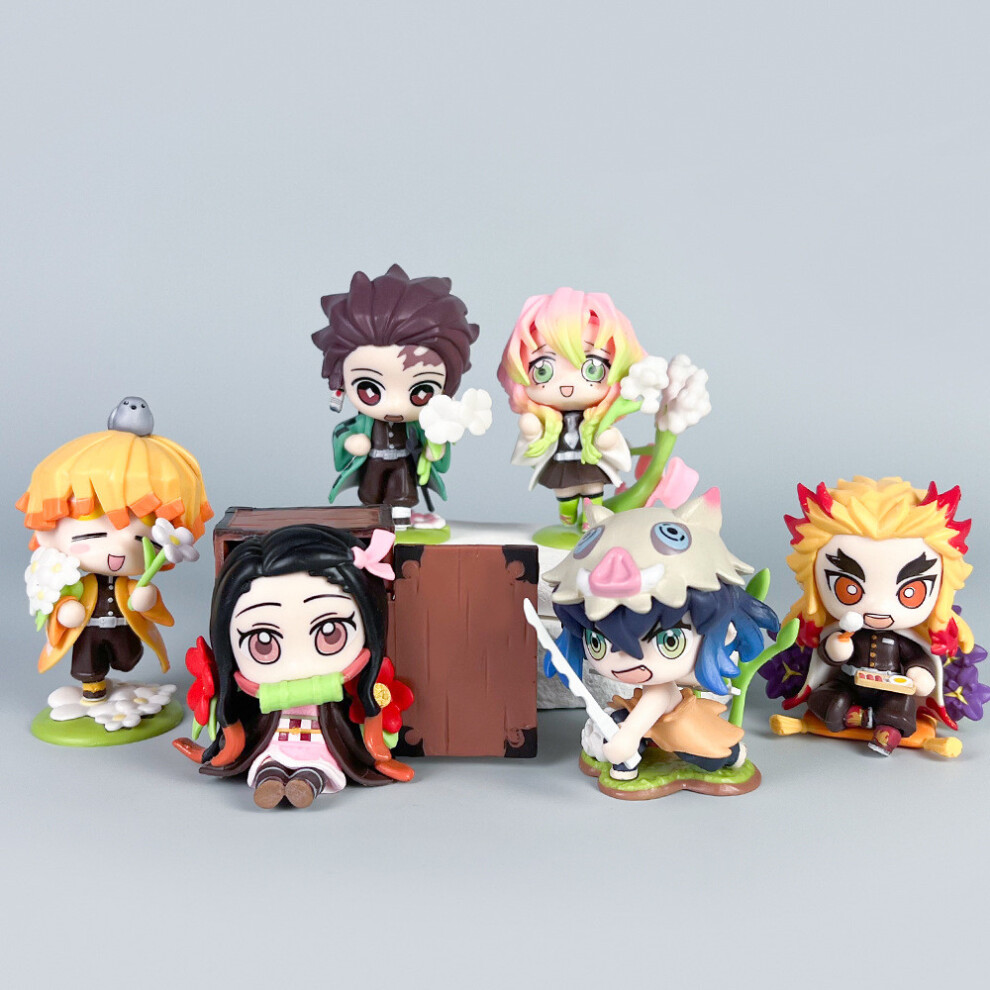 Demon Kimetsu Slayer No Yaiba Kamado Tanjirou Pvc Model Ornament For Gift-image-OPC-PHR85B8-NEW