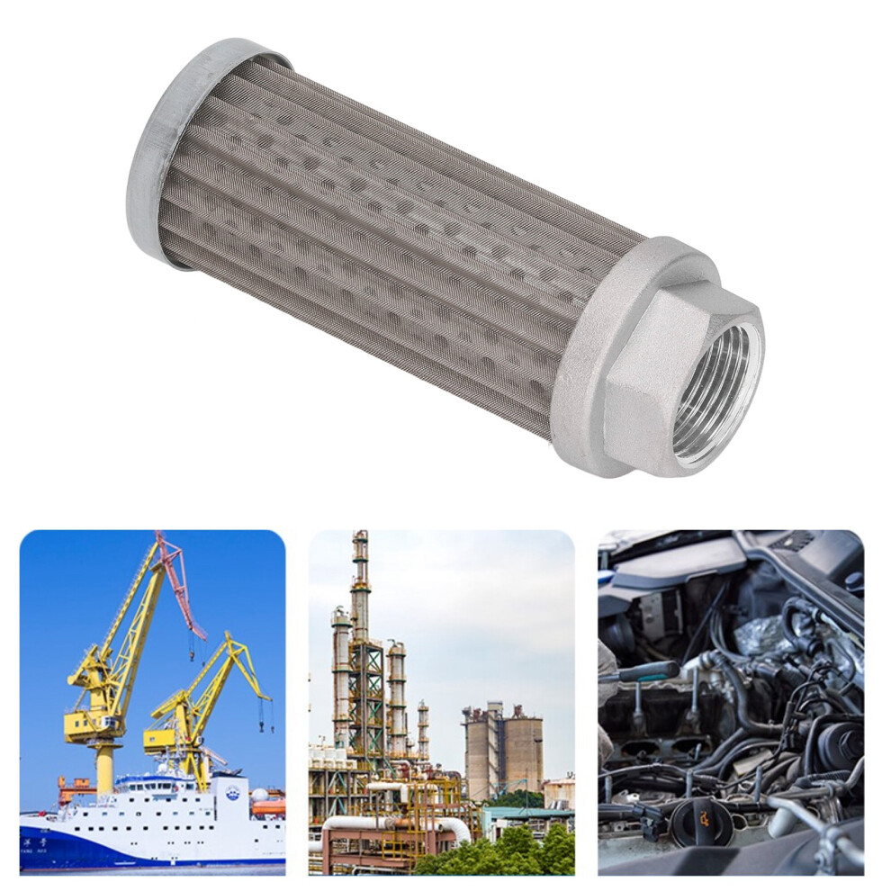 Hydraulic Suction Valve Strainer Oil Filter Cartridge Metal Mesh Tube Connection Fuel Suction Filter Element 9341315505622
