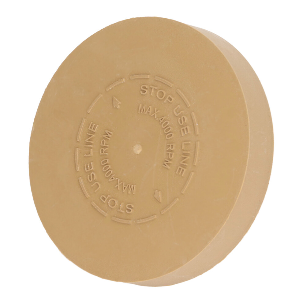 3.5In Rubber Eraser Wheel Pneumatic Adhesive Remover For Vinyl Decal Graphics Removal 4000Rpm 9341315506353