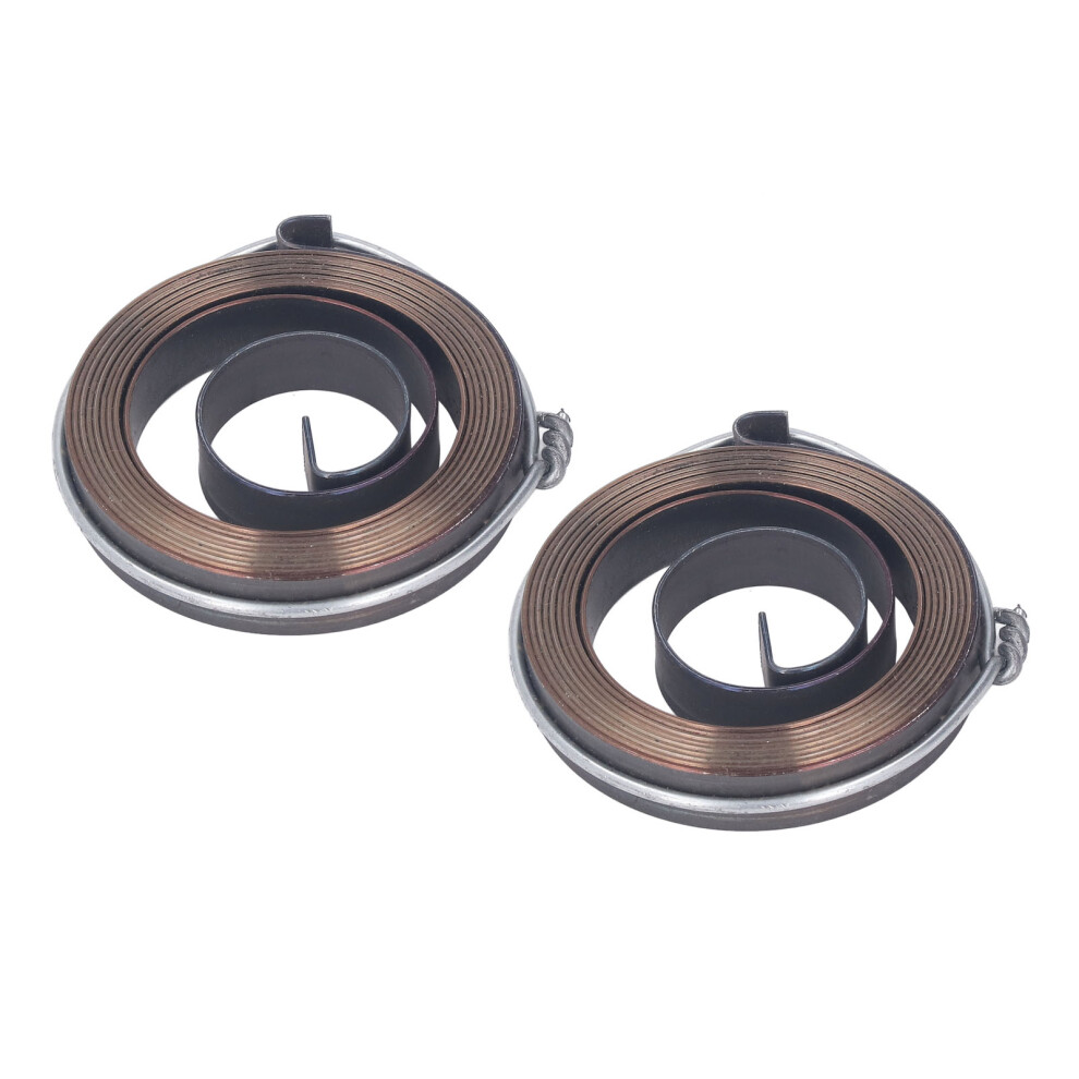2Pcs Drill Press Return Spring Metal Recoil Feed Quill Coil Replacement Bench Drills Accessories 7901315507174