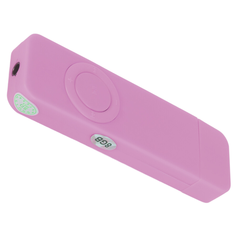 Mp3 Player 8Gb Memory 64Gb Expandable Usb Flash Drive Type Support Otg Hifi Lossless Sound Slim Portable Music Player Pink 8491315507483