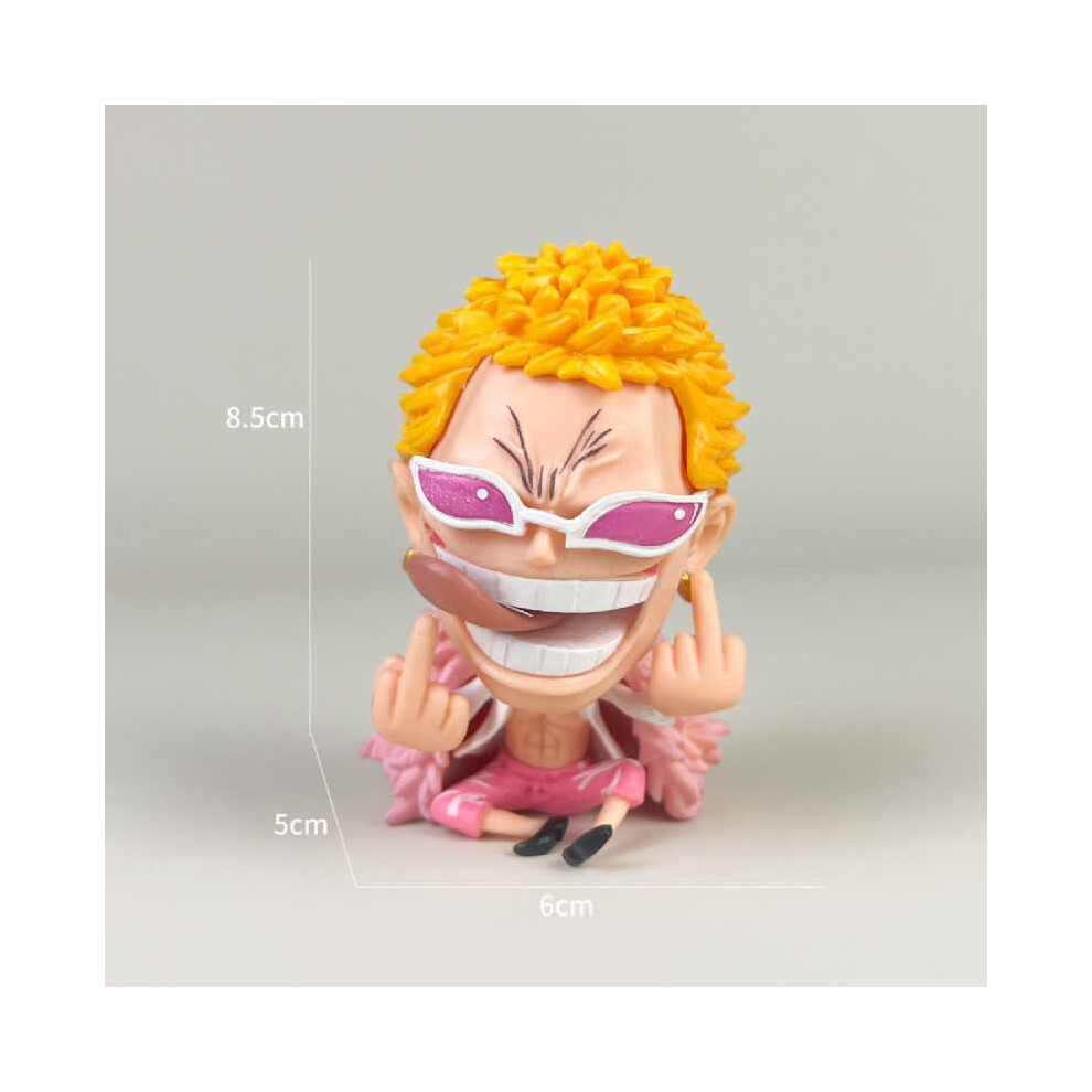 (Jinbe ) One Piece Pvc Collectible Figurine Set Anime Characters Action Figures Toy Model