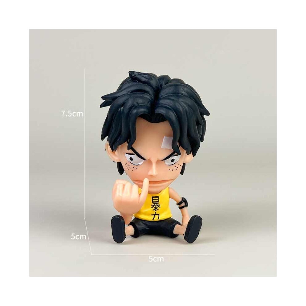 (Ace ) One Piece Pvc Collectible Figurine Set Anime Characters Action Figures Toy Model