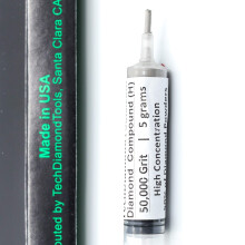 TechDiamondTools Diamentowa pasta polerska do polerowania 50 000 ziarnistosci 0-0,5 mikrona do szkla marmurowego Metalowa bizuteria kamienna Zywica S