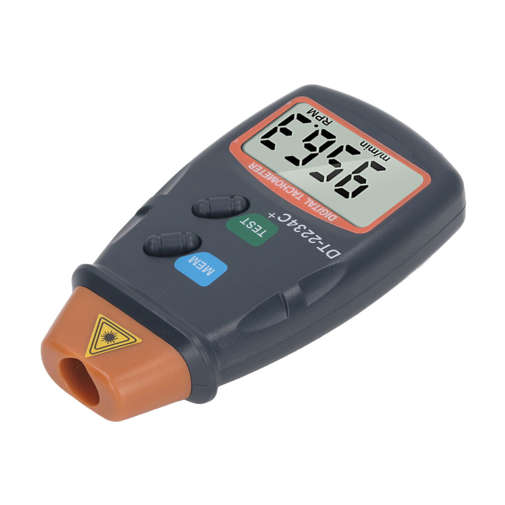 Digital Tachometer Laser Photo Non Contact Tach Meter Measurement Tool For Lathe Rpm 9451315513296