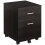 Vinsetto Vinsetto 2-Drawer Locking Office Filing Cabinet 5 Wheels Rolling Storage Brown 9