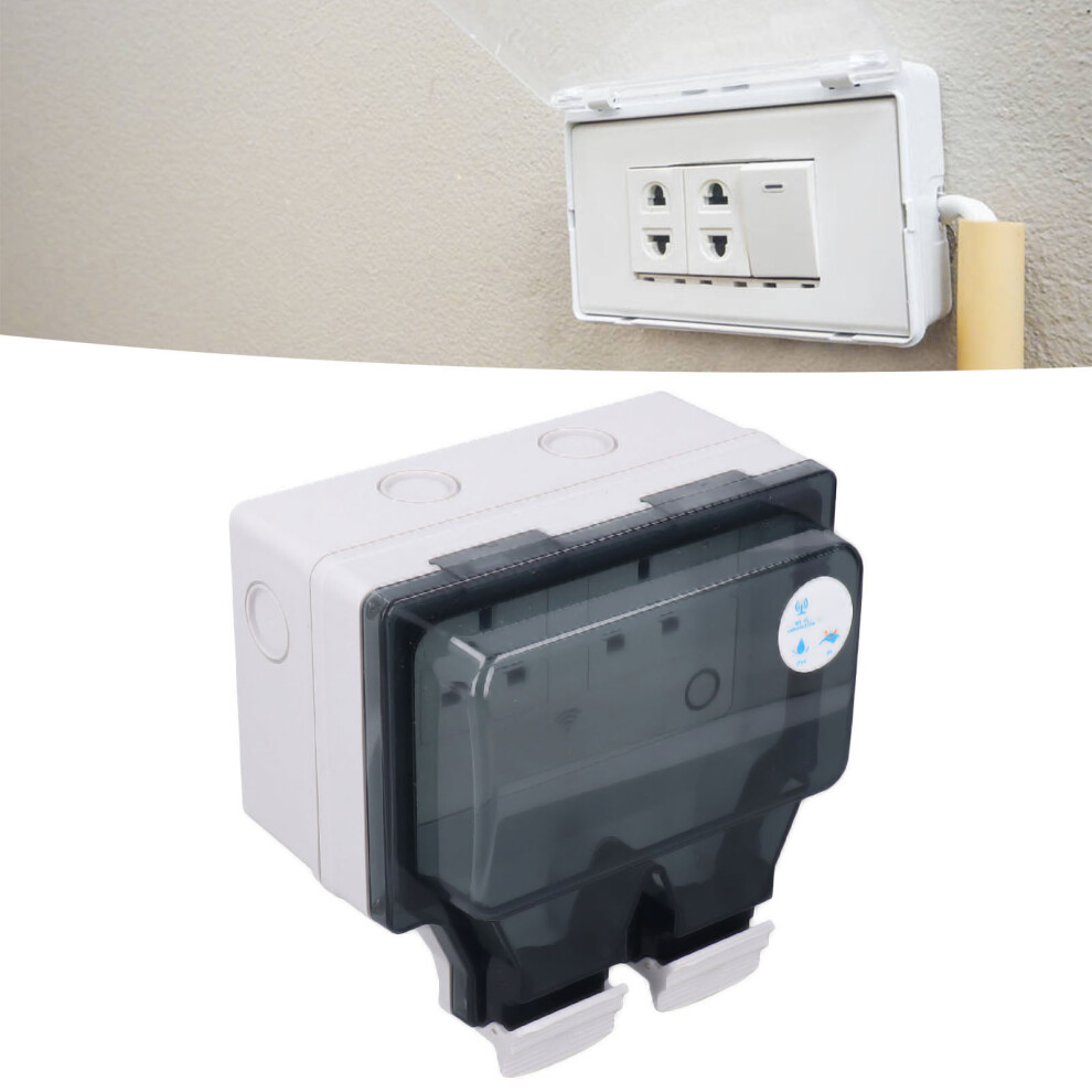 Wifi Smart Socket Ip66 Waterproof Support Voice Control Timing 86 Type Outdoor Smart Outlet Uk 110Â250V 8771315516419