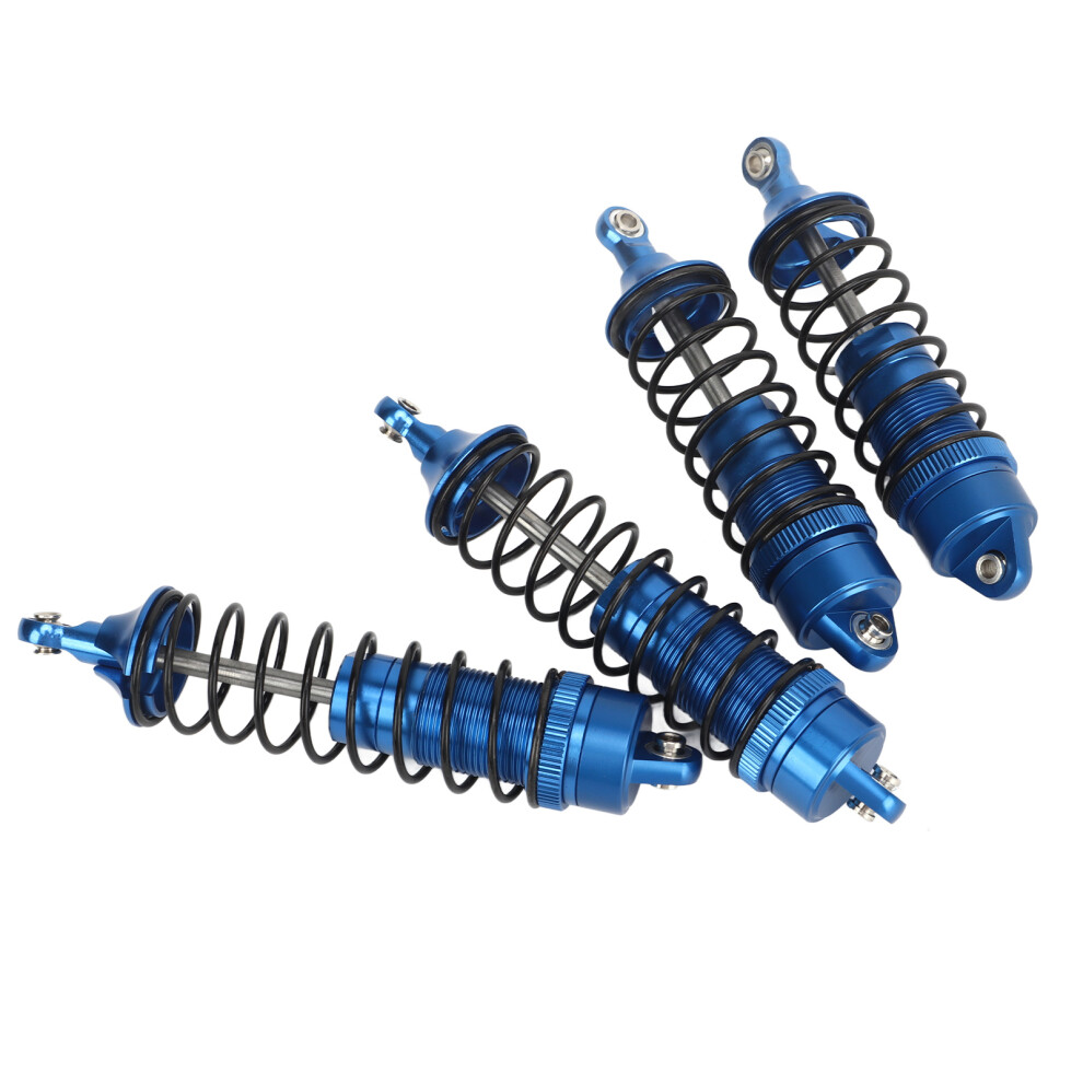 Rear Front RC Car Shock Absorber Aluminum Alloy High Strength for Traxxas Slash 4x4 1/10 Dark Blue