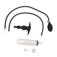 Aufblasbares Silikon-Dusch-Enema-System für Frauen, flexibel, professionell einsetzbar