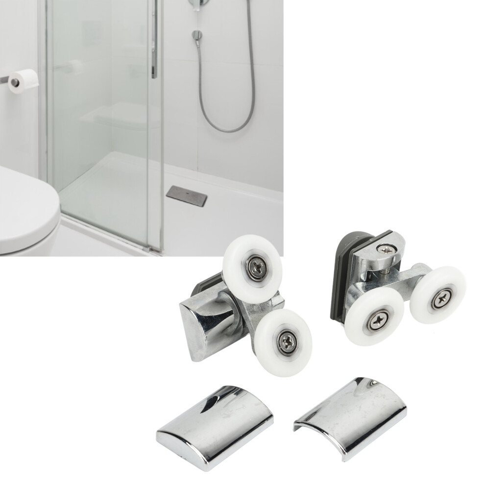 23Mm Sliding Door Pulley Bathroom Closet Glass Door Hanging Swing Wheel Upper Lower Roller Kit 7611315518123