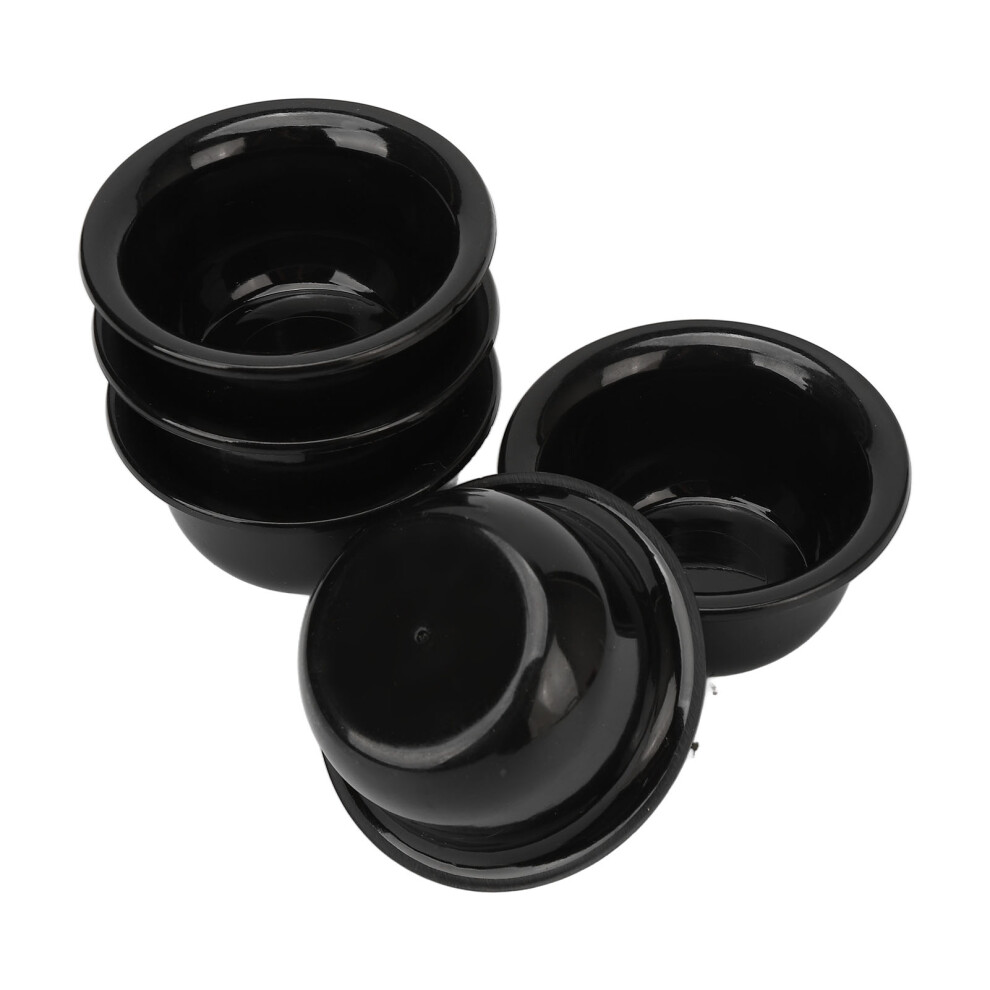 5pcs Beard Foam Bowl Portable Durable Glossy Surface Practical Soap Bowl for Home