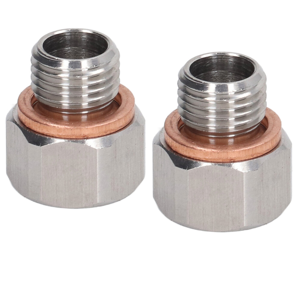 Metric Fitting Adapter 1/8In Npt Female To M12x1.25 Male Aluminium Alloy Fitting For Automobiles 5091315524942